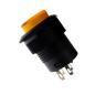 Preview: Drucktaster Klingeltaster mit LED Beleuchtung Orange Beleuchtet Typ R1394