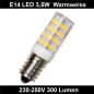 Preview: LED Kühlschrank Lampe E14 3,5W Warm-Weiss