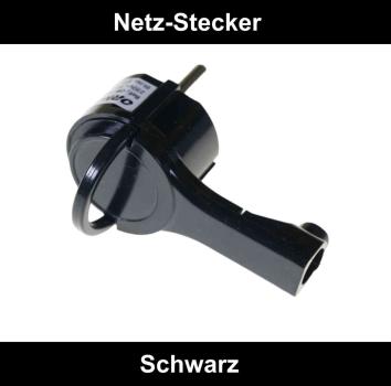 Flachstecker Winkelstecker Schutzkontaktstecker sehr flach in Schwarz oder Weiß