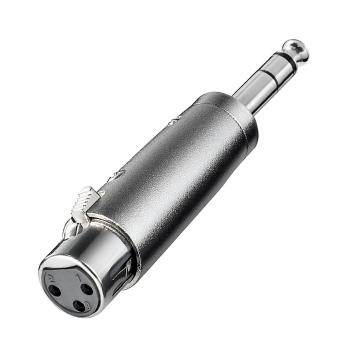 XLR Adapter Metall XLR | Klinke | Cinch | XLR Kupplung