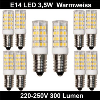 LED Kühlschrank Lampe E14 3,5W Warm-Weiss