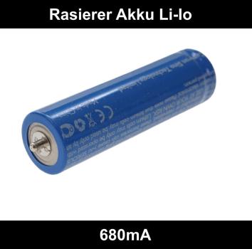 Rasierer Ersartz Akku Li-Io für Panasonic ES-LF51,ES-LA-63,ES-LA-83,ES-LA-93,ES8163 680mA