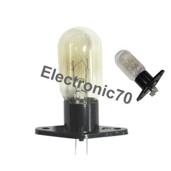 20W E27 Backofenlampe / Mikrowellenlampe max.300°C Klar Spezial Sockel