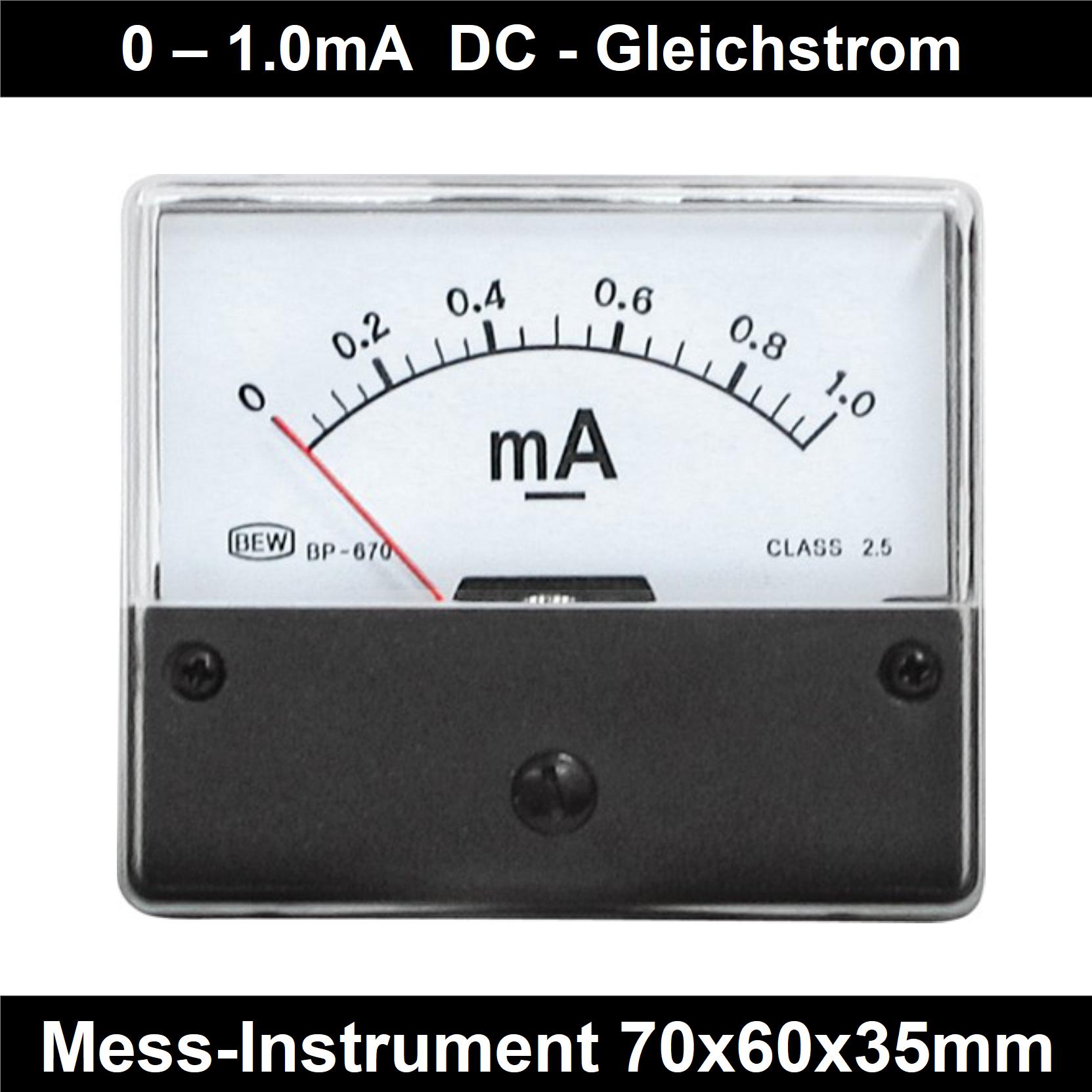 Einbau Messinstrument 0 - 300 V AC, Messgerät, Analog Voltmeter mit Shunt