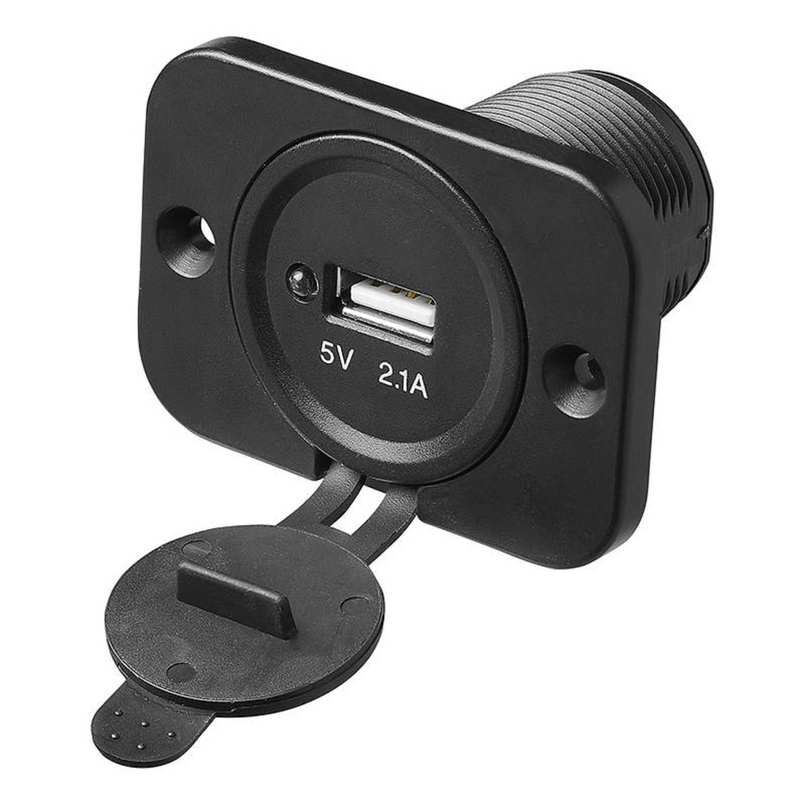 PROCAR KFZ-Einbaubuchse USB 67321600, 2-fach, max 5A (2x 2,5 A