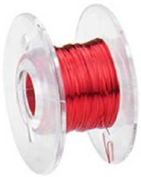 Kupfer Lackdraht Ø 0,15 mm je 10m 7 Farben auf Spule Rot - Schwarz - Gelb - Grün - Blau - Violett - Orange