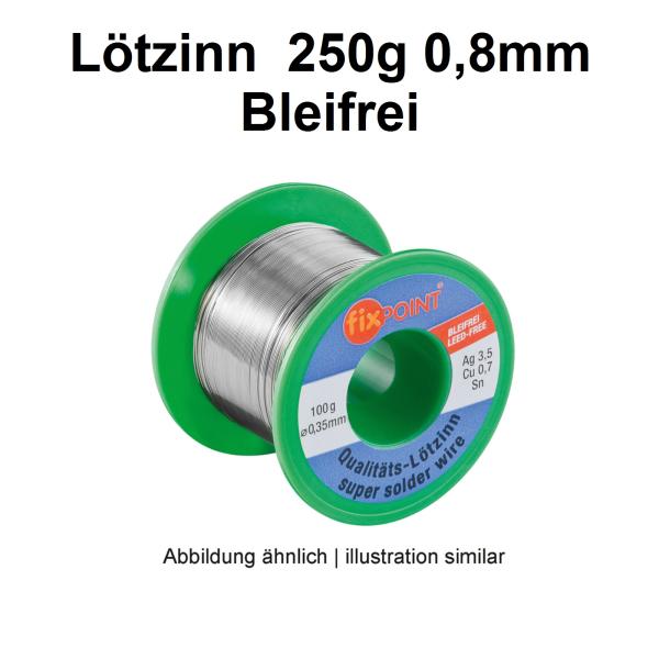 250g 0,8mm Lötzinn Bleifrei Lötzinn Rolle