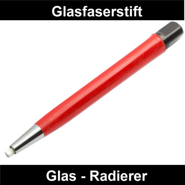 Glasfaserstift Glasradierer Glaspinsel